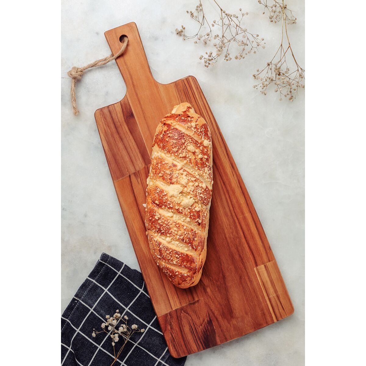 TABLA PARA CORTAR Y SERVIR 48 X 19 X 1,5CM - KITCHEN FSC