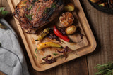 Tabla de cortar de Madera de Teca Churrasco Essencial 49 x 28 cm