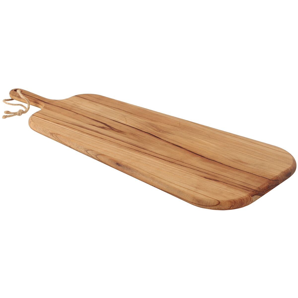 TABLA DE TECA PARA SERVICIO Y PRESENTACION 65 X 27 X 1,8CM - PROVENCE FSC