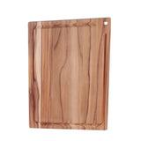 TABLA DE TECA PARA PRESENTACION Y CORTE 33X20X1,8CM - CHURRASCO  ESSENCIAL