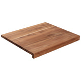 Tabla de Madera de Teca para Corte con Encaje para Encimera 48 x 41 cm