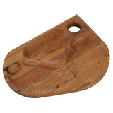TABLA DE TECA PARA SERVICIO Y PRESENTACION 35 X 27 X 2,5CM - FOLIUM
