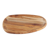 TABLA DE TECA PARA SERVICIO Y PRESENTACION 37 X 30 X 1,8CM - CHURRASCO PREMIUM