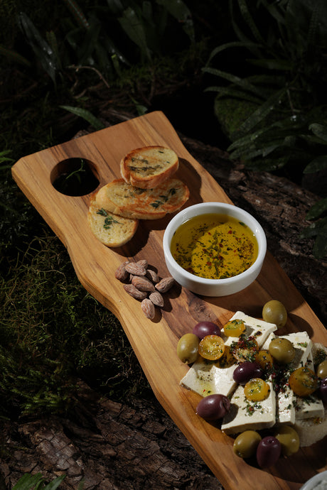 Tramontina Tabla Rectangular de Madera Teca Savia 60x15 cm