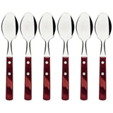 JUEGO DE CUCHARAS DE MESA 6 PZAS. - POLYWOOD