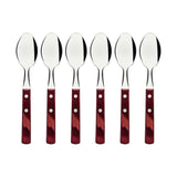 JUEGO DE CUCHARAS DE TÉ 6 PZAS. - POLYWOOD