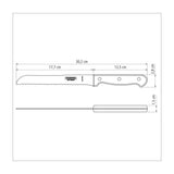 Tramontina Cuchillo para Pan Polywood Castaño 18 cm