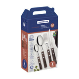 JUEGO DE CUBIERTOS 24PZAS. - POLYWOOD