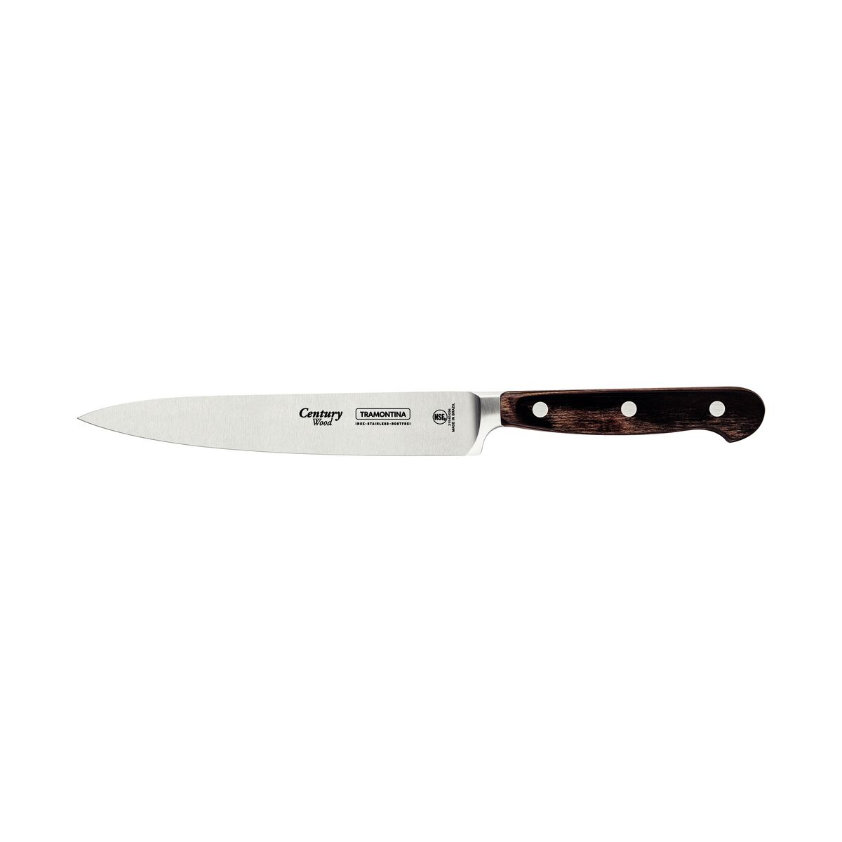 Faca de trote de 16 cm - NSF de madeira do século