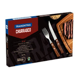 JUEGO DE CUBIERTOS PARA CARNE/BBQ 12PZAS. - TRADICIONAL