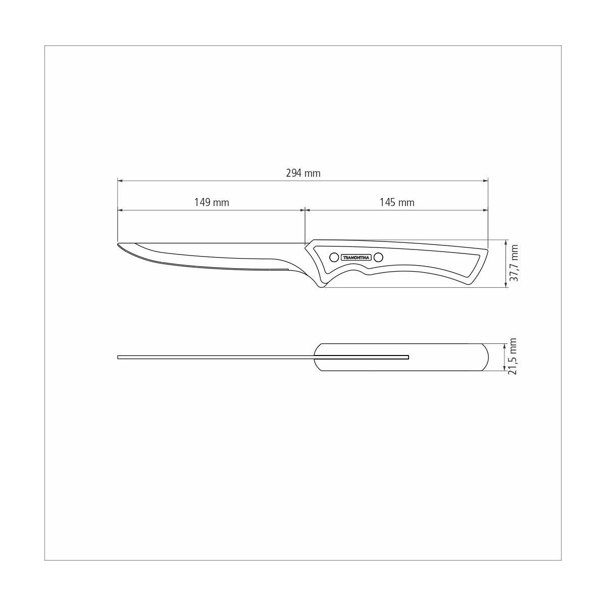 CUCHILLO PARA DESHUESAR 15CM - BLACK COLLECTION FSC