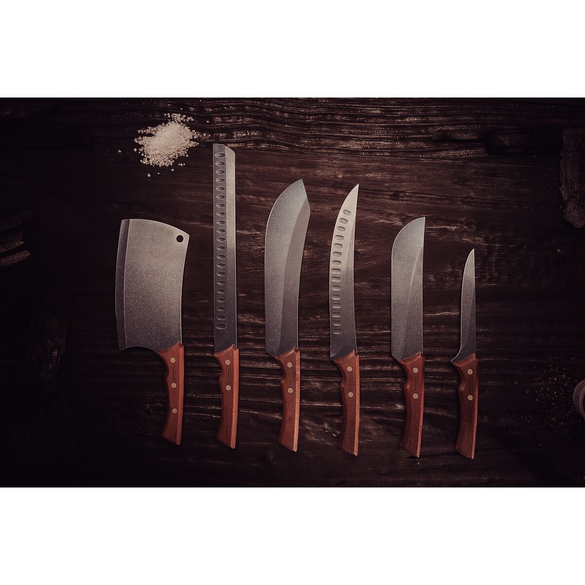 CUCHILLO PARA CARNE 20CM - BLACK COLLECTION FSC