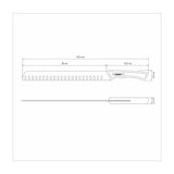 CUCHILLO PARA REBANAR 30CM - BLACK COLLECTION FSC