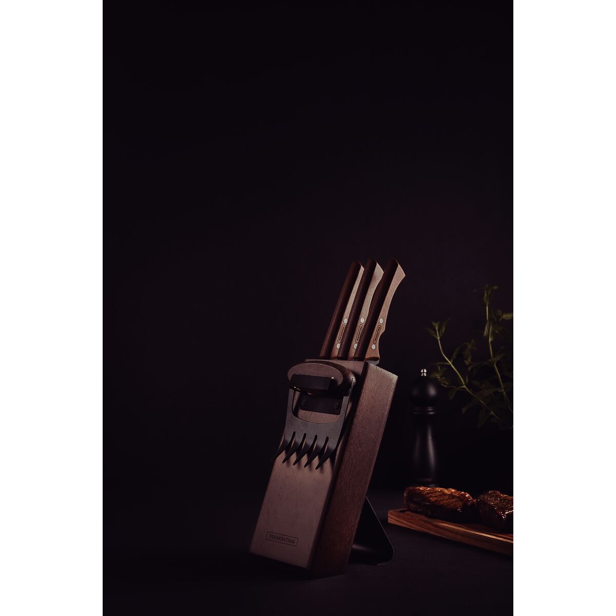 JUEGO DE CUCHILLOS 5PZAS. - CHURRASCO BLACK