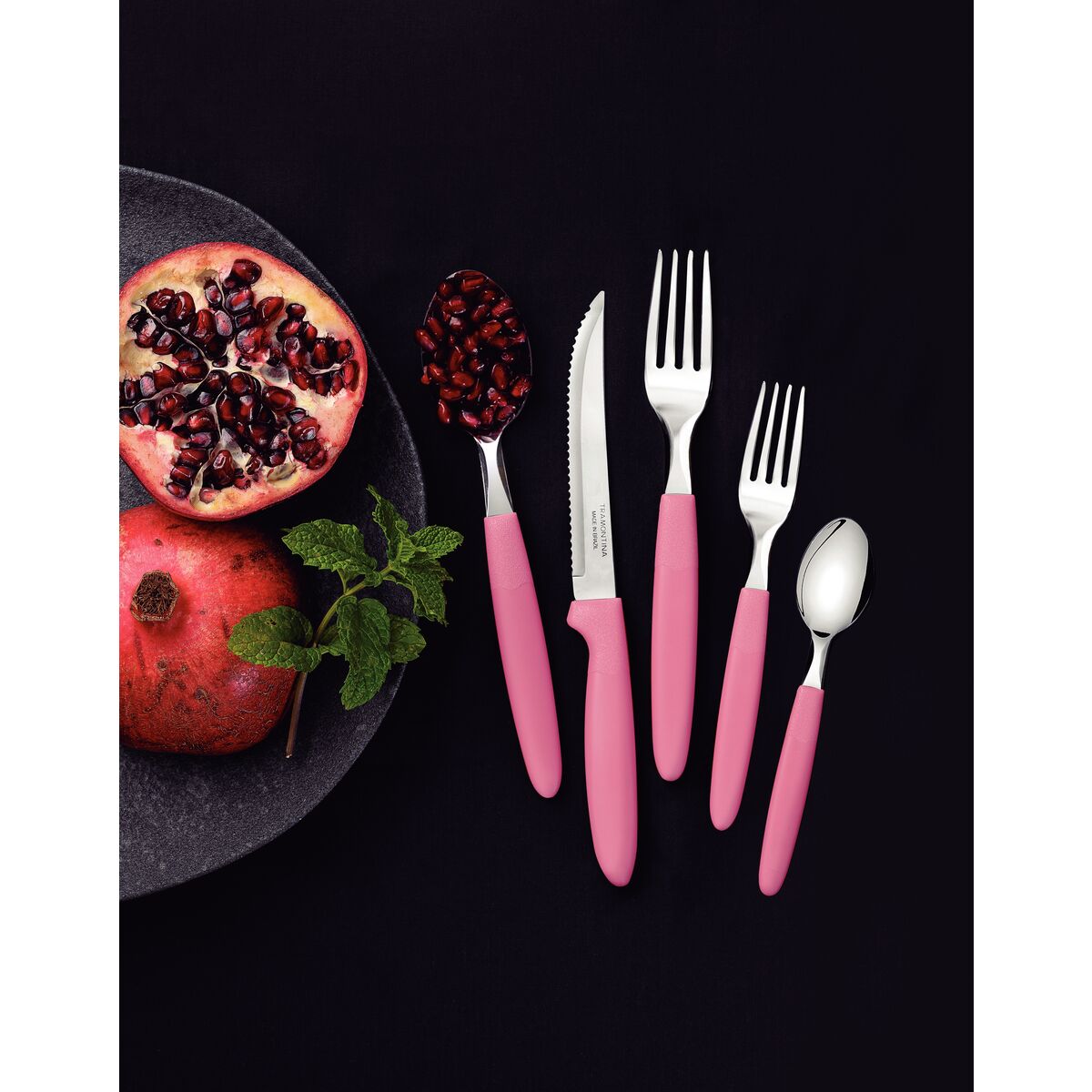 JUEGO DE CUBIERTOS 30PZAS. - IPANEMA ROSA