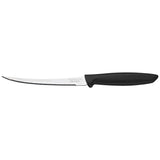 Tramontina Cuchillo para Tomates en Acero Inoxidable y Polipropileno Negro 12 unidades