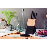 Juego de Cuchillos con Soporte de Madera Plenus 6 piezas