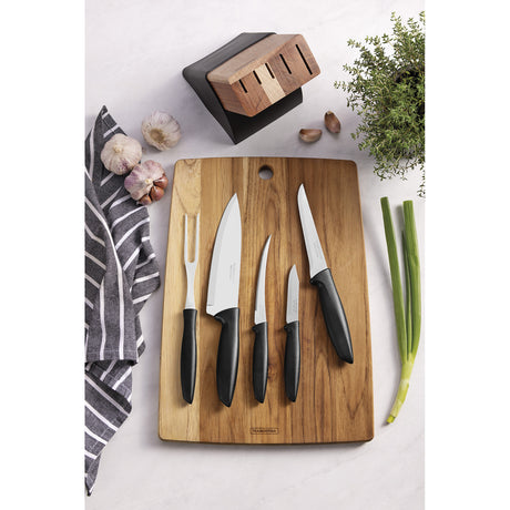 Juego de Cuchillos con Soporte de Madera Plenus 6 piezas