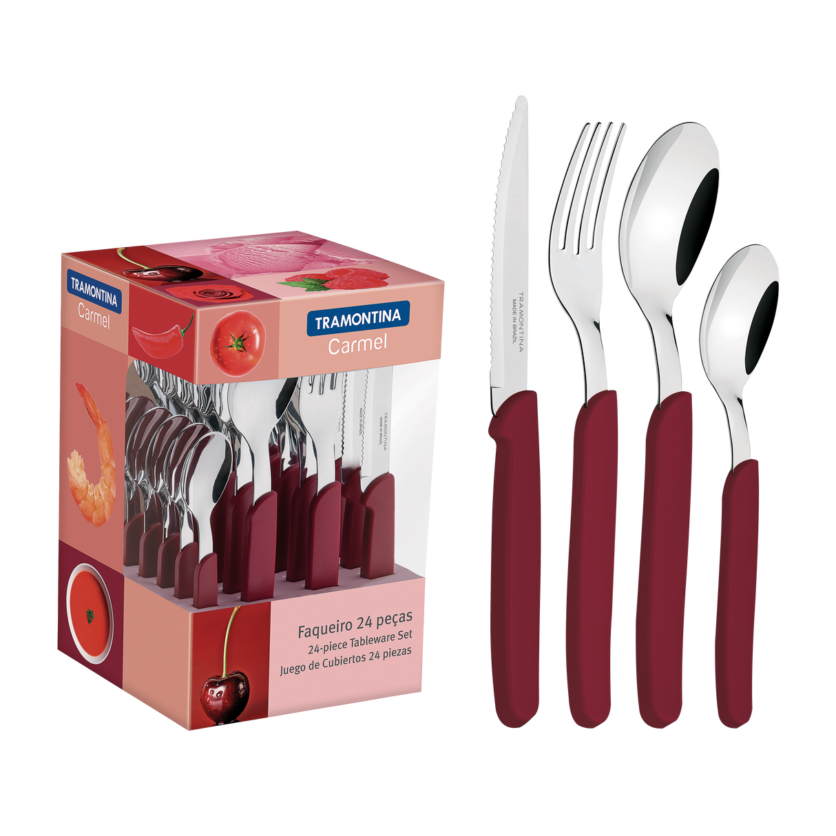 Juego de Cubiertos Carmel 24 piezas