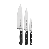 Juego de Cuchillos en Acero Inoxidable Century NSF 3 piezas