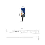 Cuchillo Verduras en Acero Inoxidable Solutta 10 cm