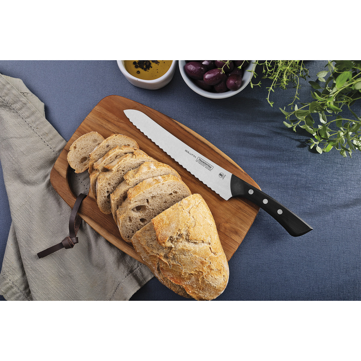 CUCHILLO PARA PAN 20,5CM - SOLUTTA