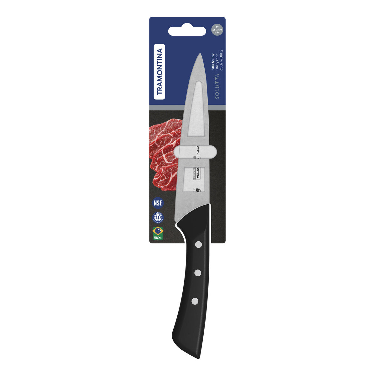CUCHILLO MULTIUSO 15,5CM - SOLUTTA