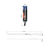 Cuchillo Jamonero Alveolado Solutta 29 cm