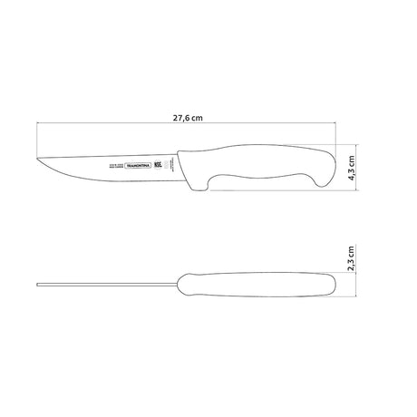 Cuchillo para Deshuesar Professional Amarillo NSF 13 cm