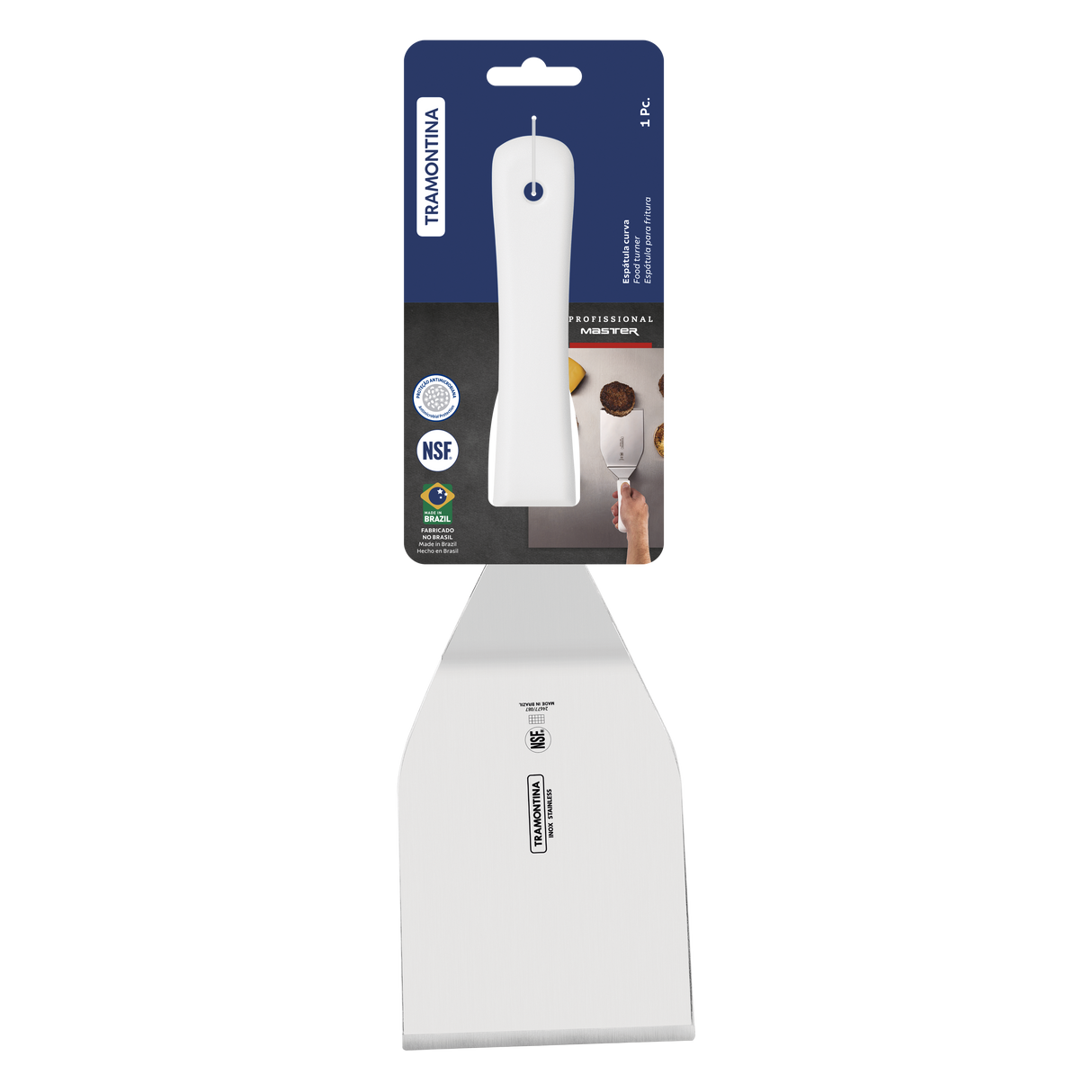 Espátula para Hamburguesas Profesional 18x10 cm