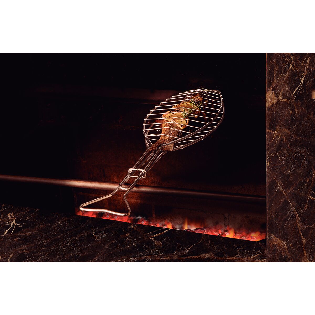 PARRILLA PARA PESCADOS - CHURRASCO