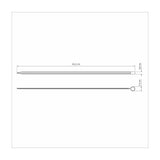 JUEGO DE BROCHETAS (40CM) 6PZAS.