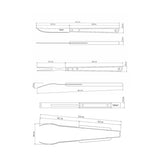 JUEGO ÚTILES PARA BARBACOA 3PZAS.