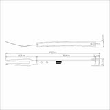 Tramontina Tenedor Trinchante con Mango de Madera Churrasco 49 cm