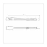 PINZA PARA CARNE - BLACK COLLECTION