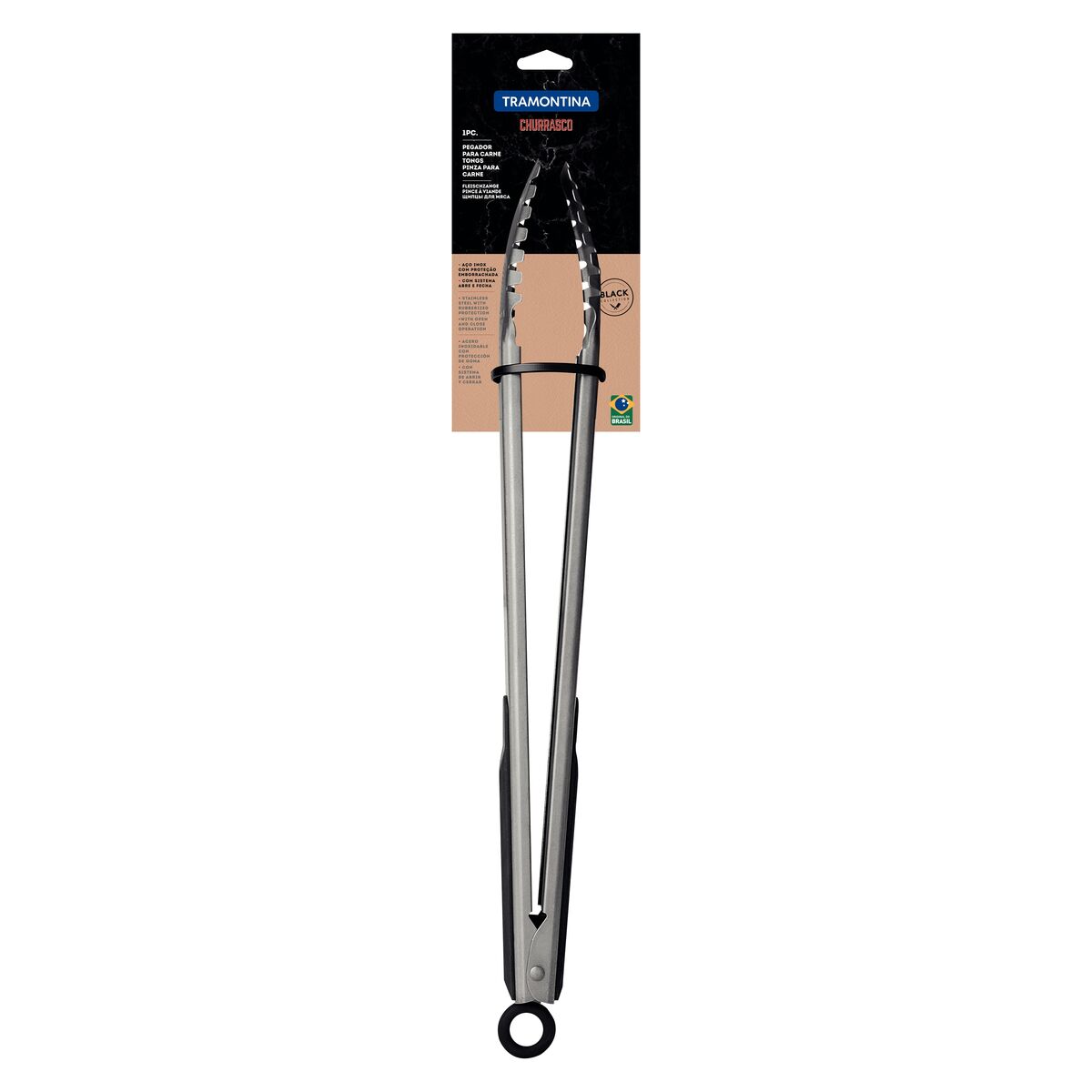 PINZA PARA CARNE - BLACK COLLECTION