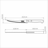 Tramontina Cuchillo de Tomates y Frutas Polywood Castaño 13 cm