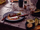 Tramontina Juego de Cuchillos para Carne Jumbo Polywood Rojo 12 cm 6 piezas