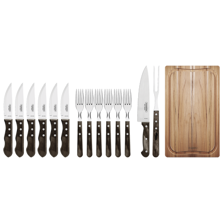 Maletín Juego de Cubiertos Polywood FSC 15 Piezas