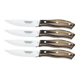 BOX CUCHILLOS CHULETEROS CARNE/BBQ 4PZAS.