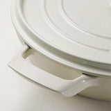 Tramontina Sartén con Tapa de Hierro Fundido Esmaltado Latte 30 cm - 3,8 L