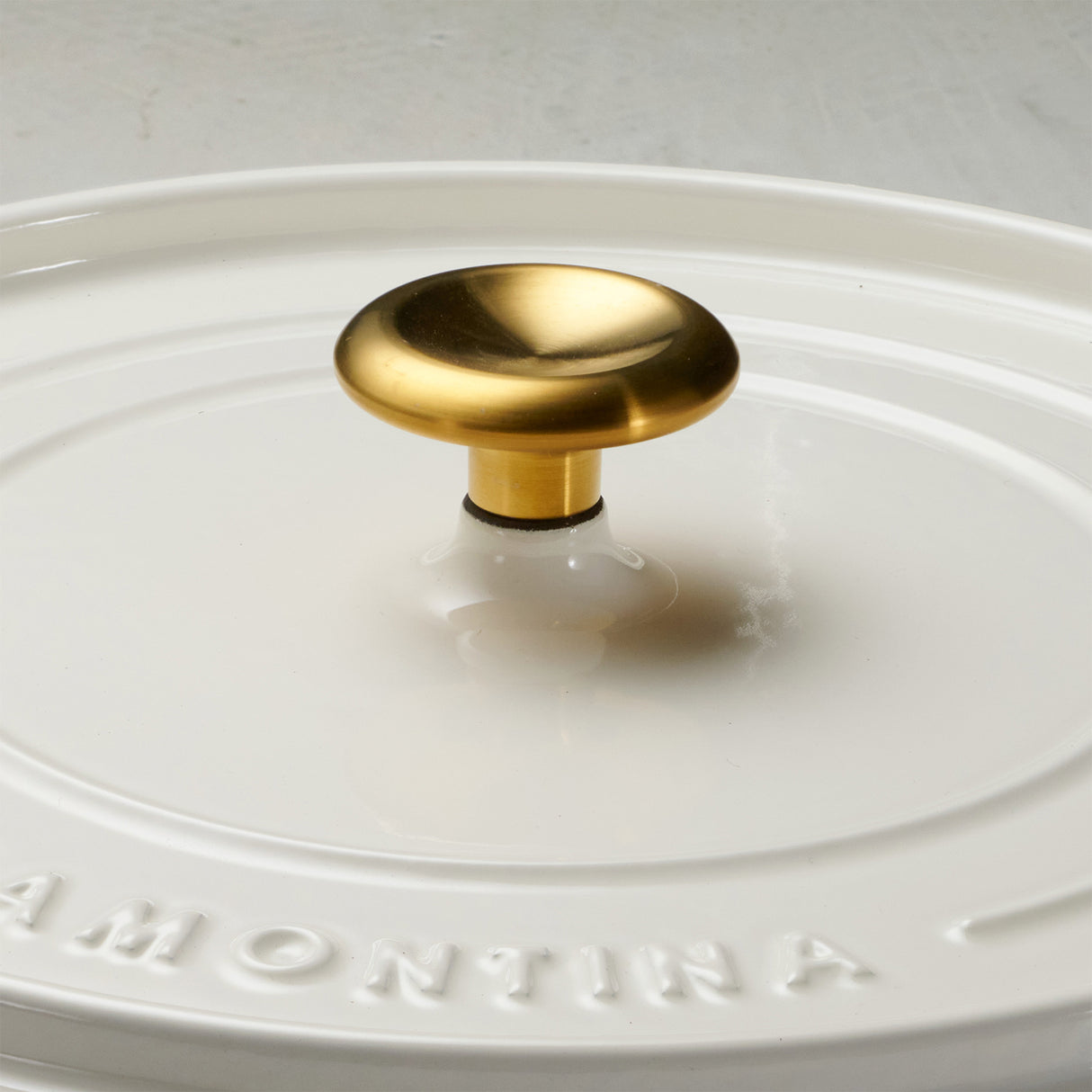 Tramontina Sartén con Tapa de Hierro Fundido Esmaltado Latte 30 cm - 3,8 L