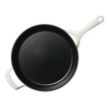 Tramontina Sartén sin Tapa de Hierro Fundido Esmaltado Latte 30 cm - 3,8 L