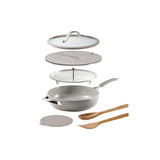 Tramontina Sartén Multifunción de Aluminio con Tapa Latte 30cm