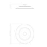 Tramontina Juego de Ollas de Hierro Fundido Esmaltado Apilables Latte 3 piezas