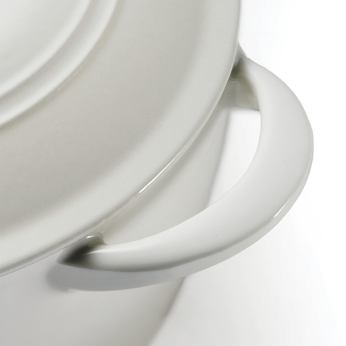 Tramontina Juego de Ollas de Hierro Fundido Esmaltado Apilables Latte 3 piezas