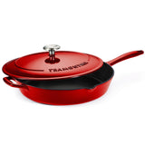 Tramontina Sartén de Hierro Fundido Rojo 30 cm 3,2L