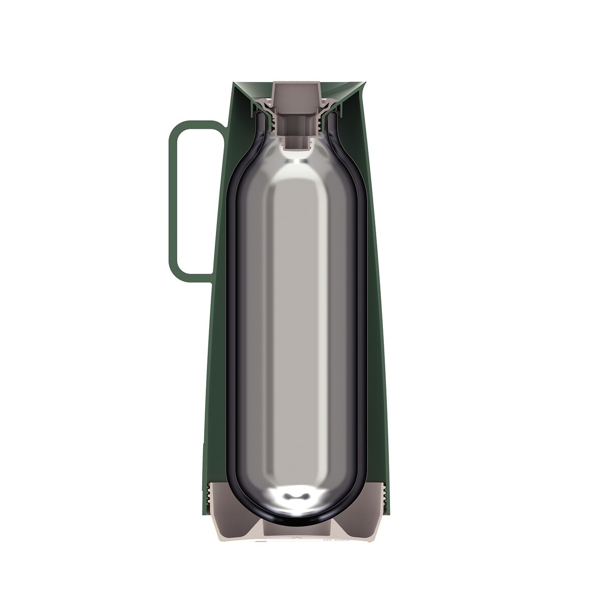 JARRA TERMICA 1L VERDE - EXATA