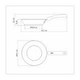 SARTÉN 24CM - 2,10L. - ASTRO