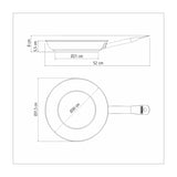 SARTÉN 30CM - 2,90L. - PROFESSIONAL
